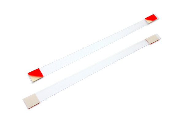 Plauktu vobleri no plastmasas, 152 mm, caurspīdīgi, ar 2 līmējamām virsmām