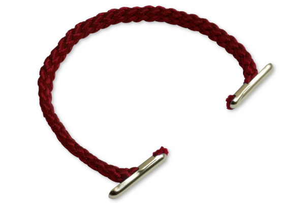 Pārnēsāšanas rokturi no PP auklas, 5 mm diametrs, bordo krāsā