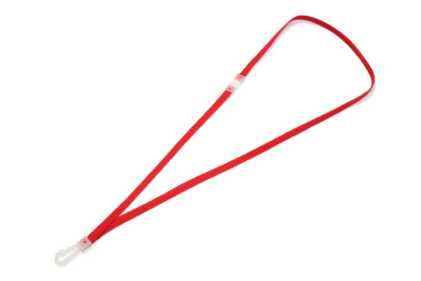 Kakla lentes / Lanyards, 450 mm, sarkanas