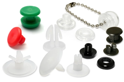 Plastmasas kniedes