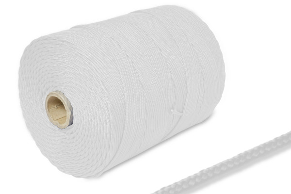 PP aukla, 2 mm diametrs uz 500 m ruļļa, balta