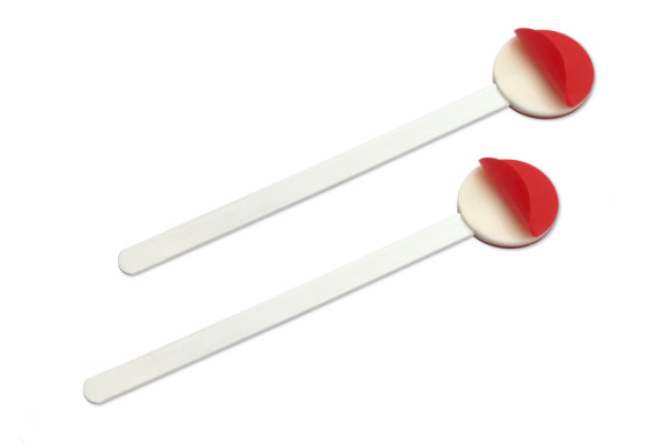 Metāla „Dekolift-Tabs”, aptuveni 80 mm platums, ar plastmasas apvalku, ar 2 līmlapām