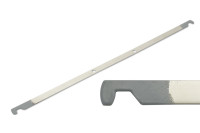 Iekarināmās līstes, <BR> pelēki sinterēti gali,<BR> 80 mm perforācija