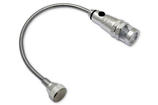 LED darba lampa ar magnētisko pamatni, 20 mm Ø
