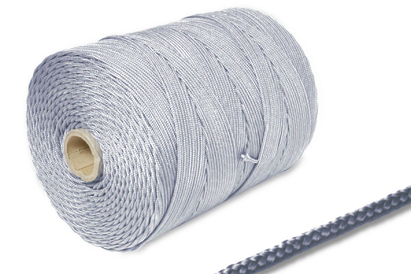 PP aukla, 2 mm diametrs uz 500 m spoles, pelēka
