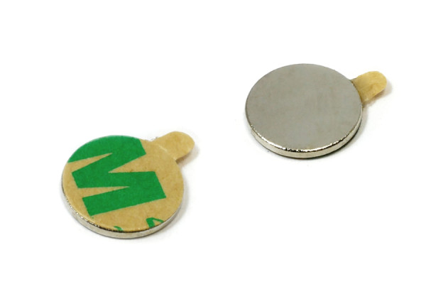 Disku magnēti, 10,0 x 1 mm, pašlīmējoši