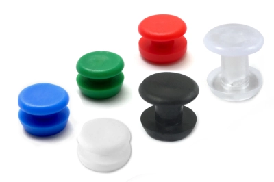 Plastmasas kniedes