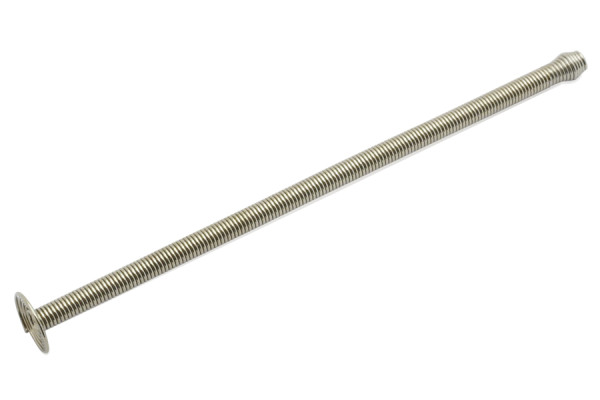 Spirālveida atsperes ar izciļņu, 100 mm, niķelētas