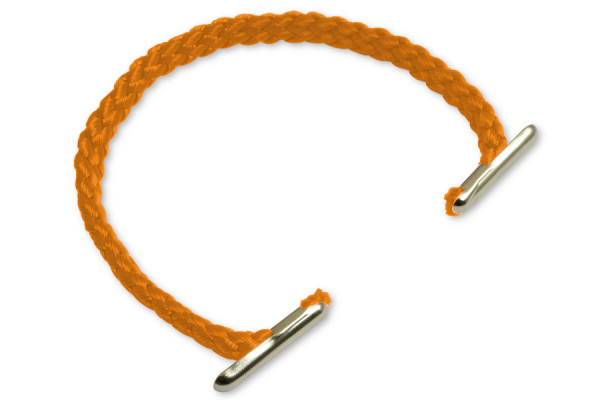 Pārnēsāšanas rokturi no PP auklas, 5 mm diametrs, oranža