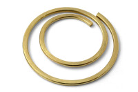 Apļveida papīra saspraudes „circular”, <BR>20 mm diametrs, <BR>misēti