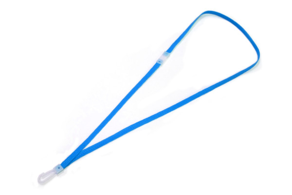 Kakla lentes / Lanyards, 450 mm, zilas