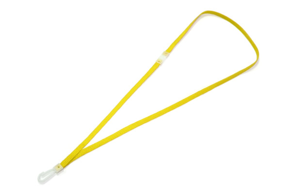 Kakla lentes / Lanyards, 450 mm, dzeltenas
