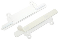 SK iesiešanas mehānismi,<BR>ar saspraušanas ierīci,<BR>150 x 16 mm,<BR>balti