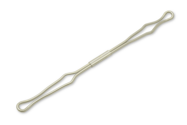 Stieples fiksators, ar plašu ievietošanas atvērumu, 150 mm, niķelēts