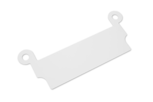 Arhivēšanas ierīce, bez šķēluma, balta, 92 mm