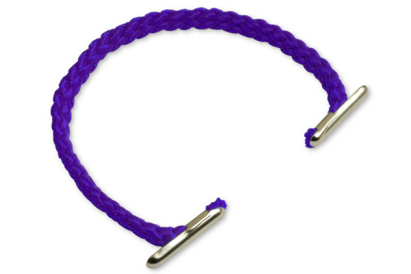 Pārnēsāšanas rokturi no PP auklas, 5 mm diametrs, violeti