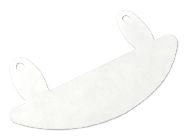 Arhivēšanas ierīce, pusapaļš, caurspīdīgs, 122 mm